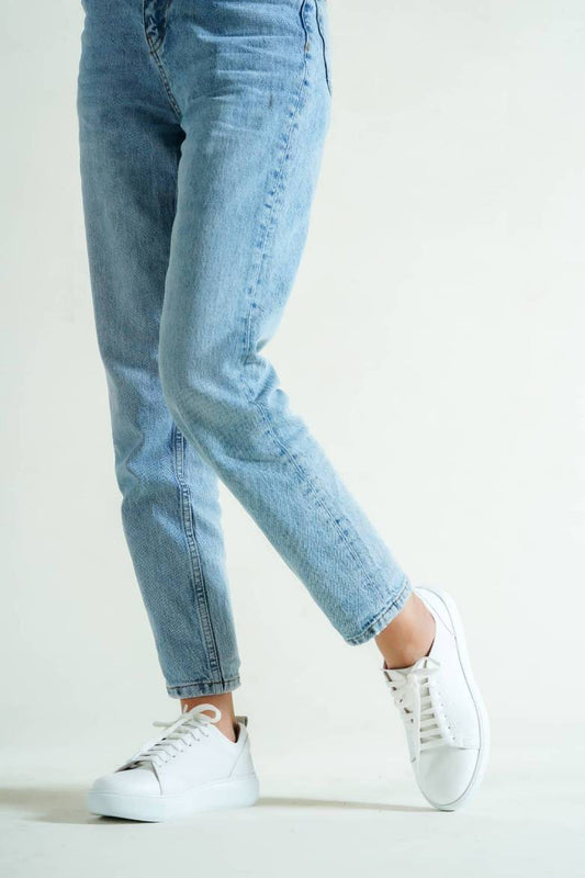 Kadın Hakiki Deri Spor Ayakkabı 2053