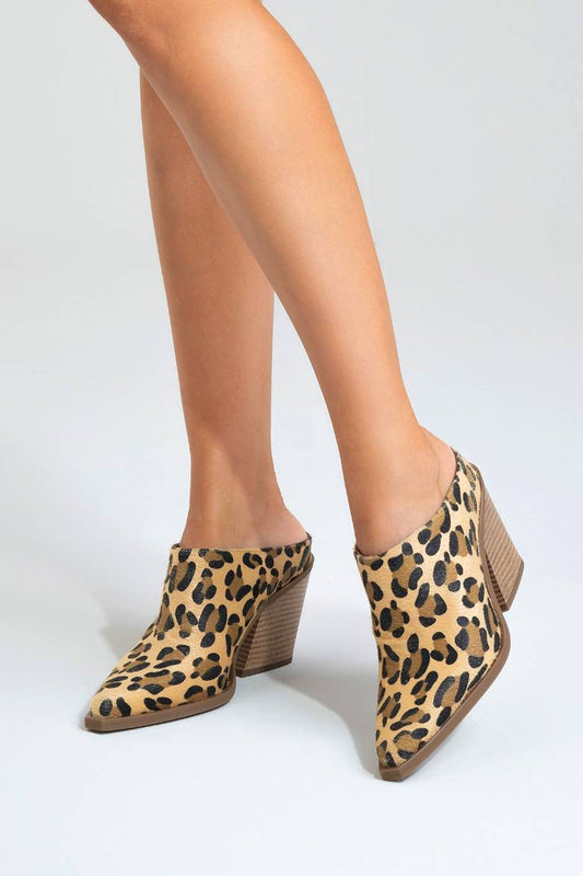 Kadın Hakiki Deri Western Terlik 6297