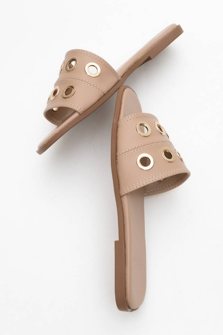 Kadın Suni Deri Terlik 6322