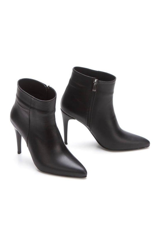Kadın Hakiki Deri Stiletto Topuklu Bot 5123