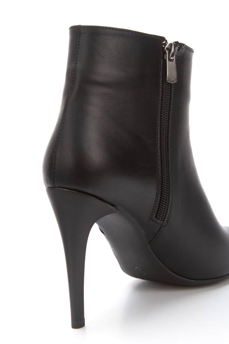 Kadın Hakiki Deri Stiletto Topuklu Bot 5123