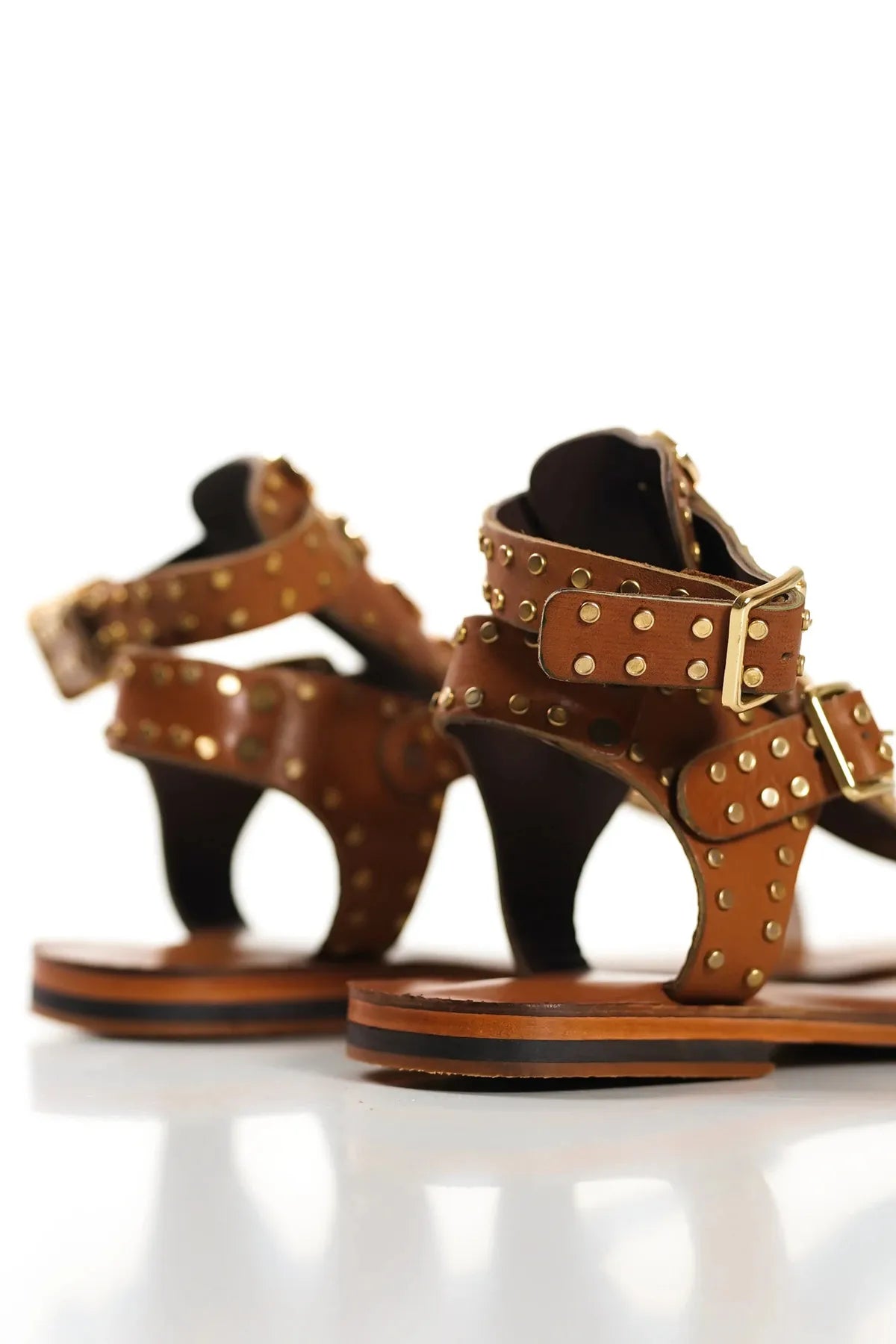 Kadın Hakiki Deri Gladyatör Bodrum Sandaleti 6254