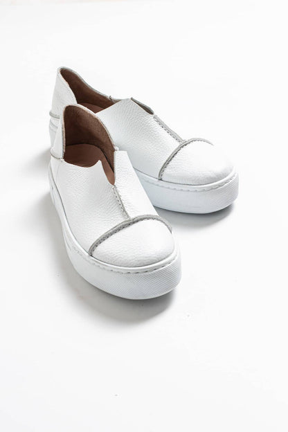 2025 Siyah Deri Kadın Sneakers