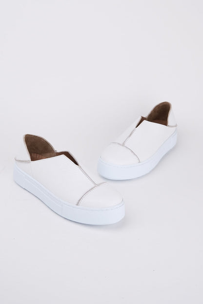 2025 Siyah Deri Kadın Sneakers