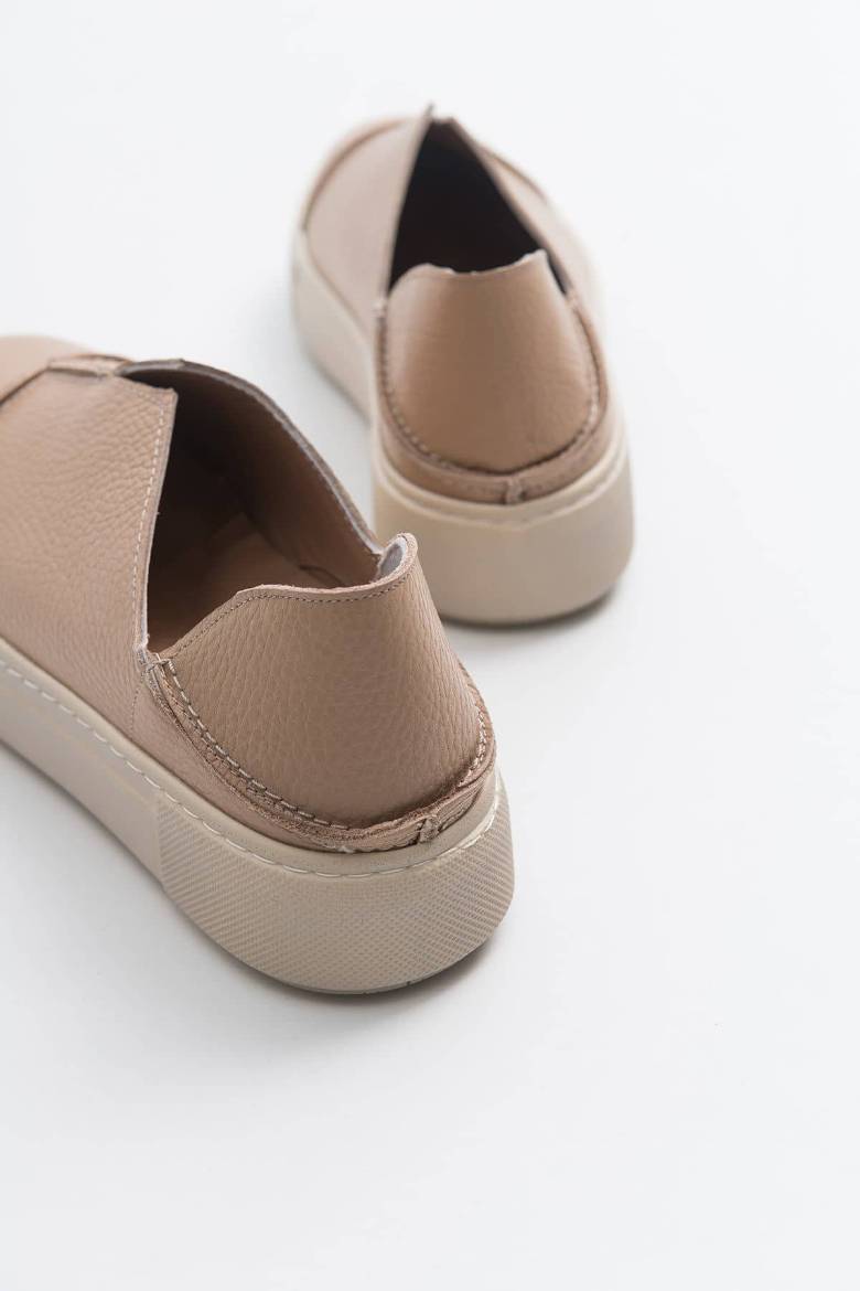 2025 Siyah Deri Kadın Sneakers
