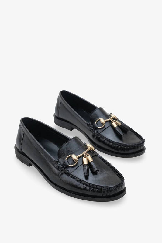 Kadın Püskül Ve Toka Detaylı Loafer 4058