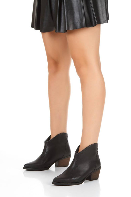 Kadın Western Kovboy Kısa Bot & Bootie 5118