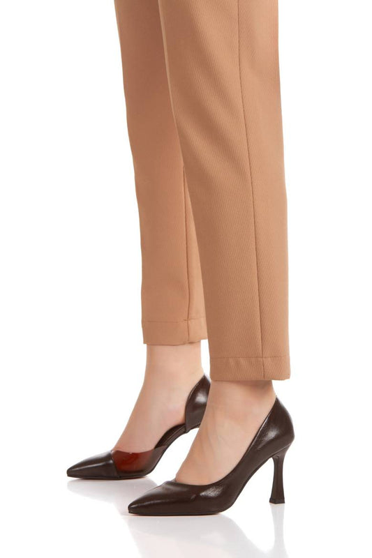 Kadın Şeffaf Detaylı Topuklu Ayakkabı 3104