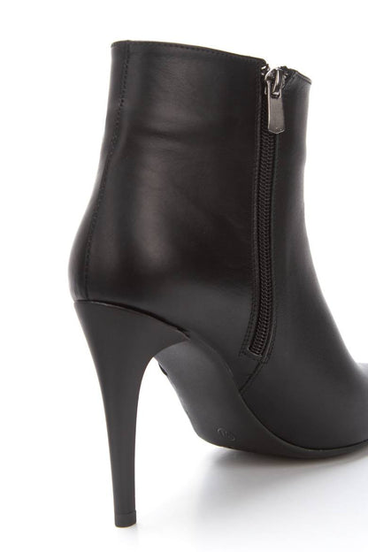 Kadın Hakiki Deri Stiletto Topuklu Bot 5123