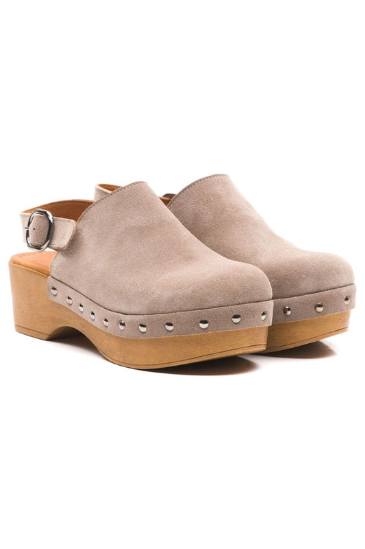 Kadın Hakiki Deri Takunya Sandalet 6314